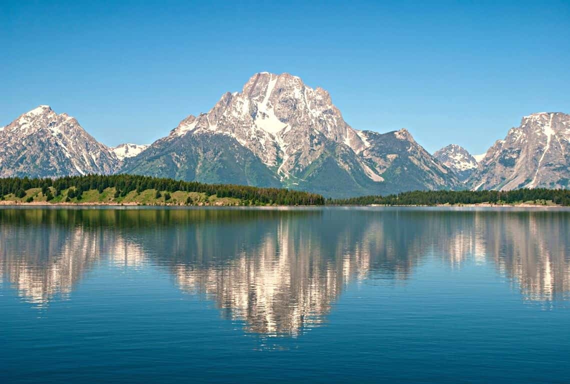 Jackson Lake in Grand Teton