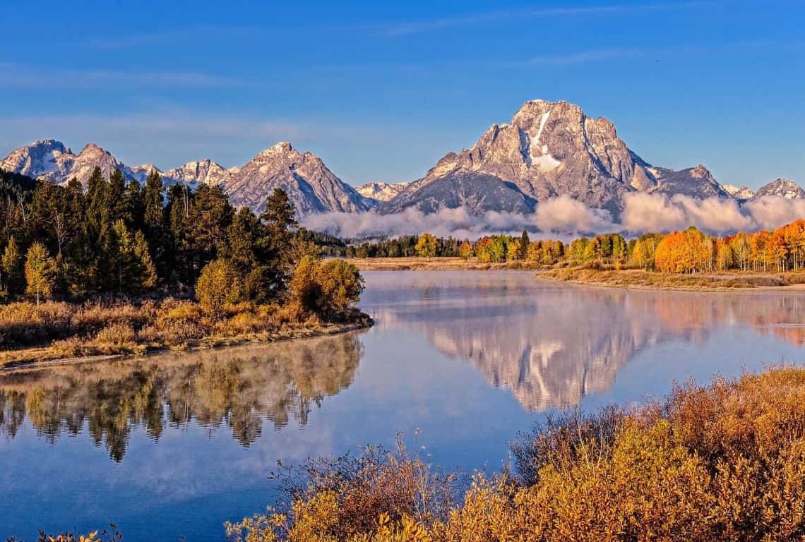 Oxbow Bend in Grand Teton