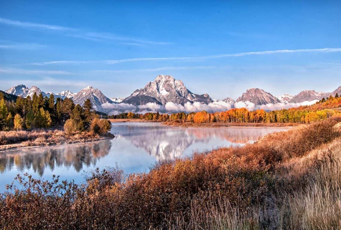 Oxbow Bend in Grand Teton