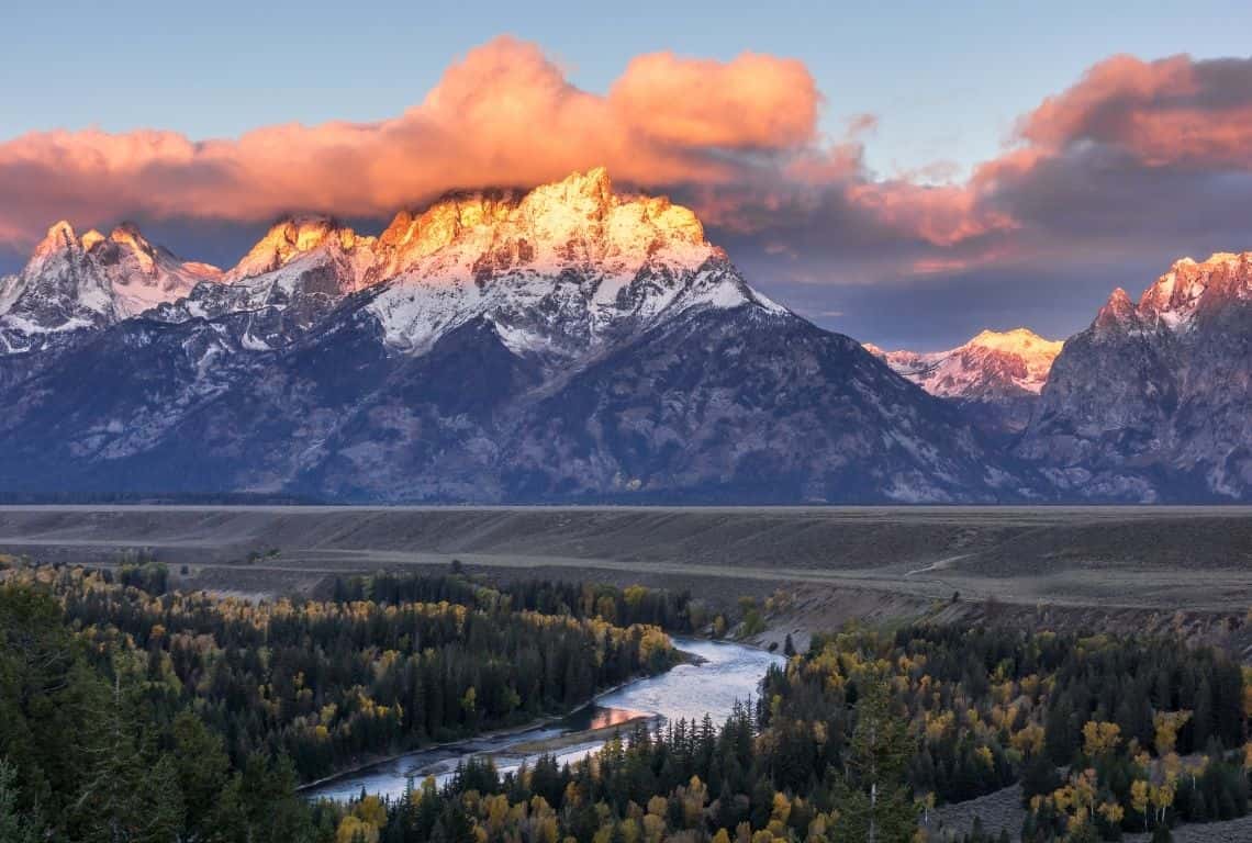 Snake River Overlook in Grand Teton.