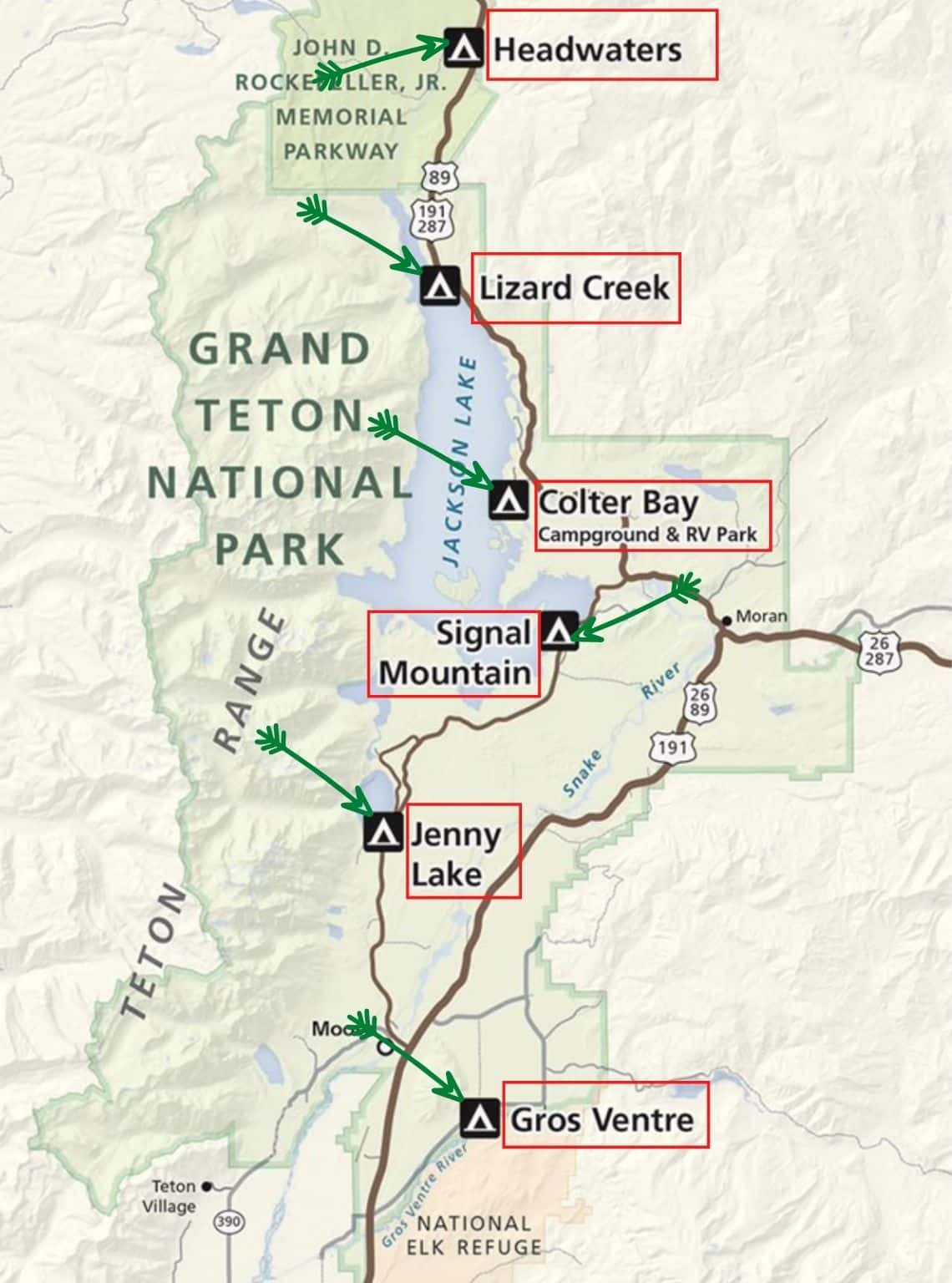 Where to Stay in Grand Teton National Park