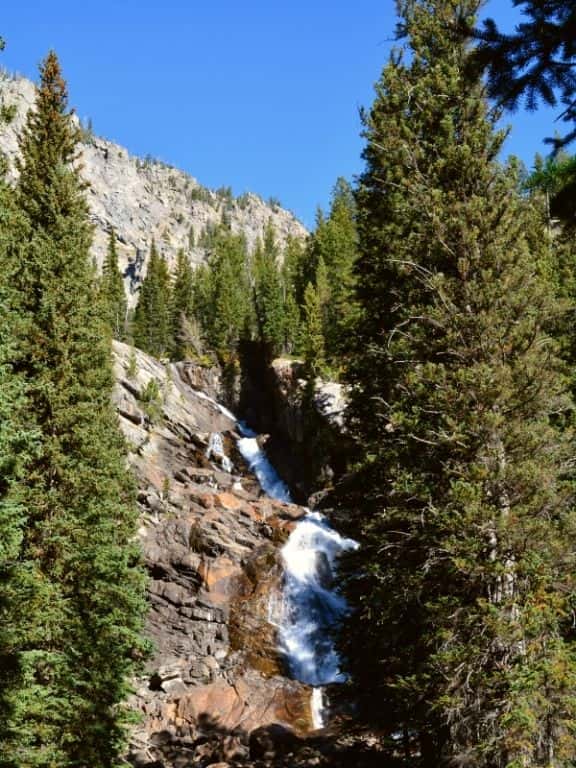 Hidden Falls in Grand Teton