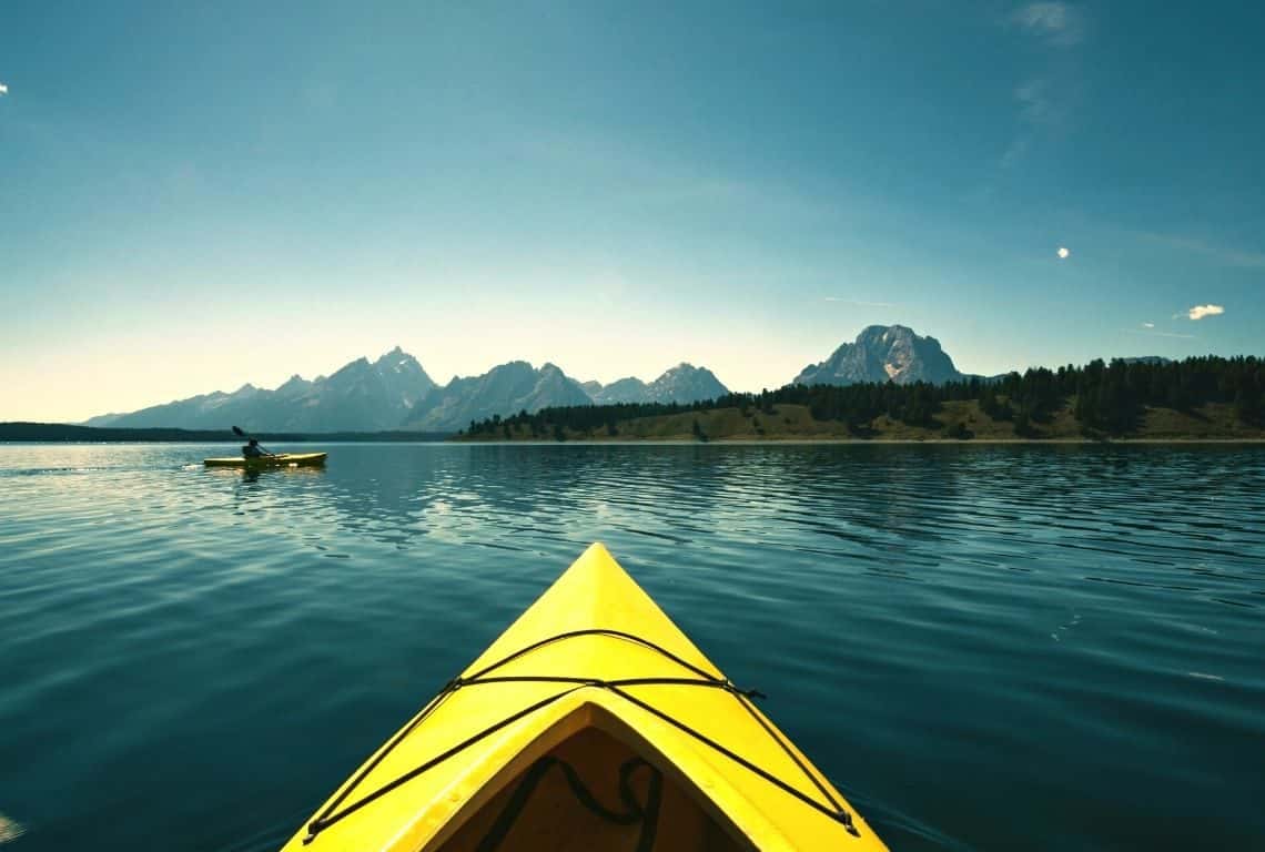 First Visit to Grand Teton Kayaking in Grand Teton