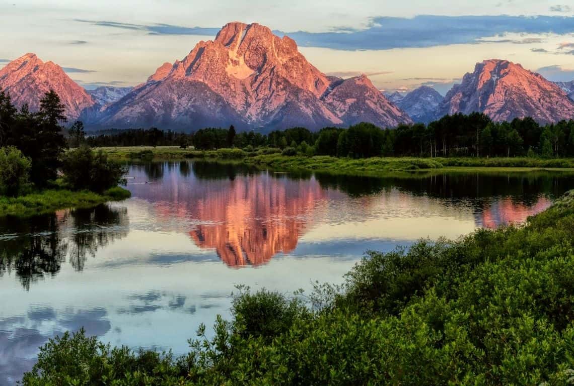 Oxbow Bend in Grand Teton