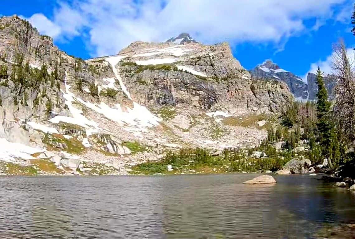 Amphitheater Lake in Grand Teton