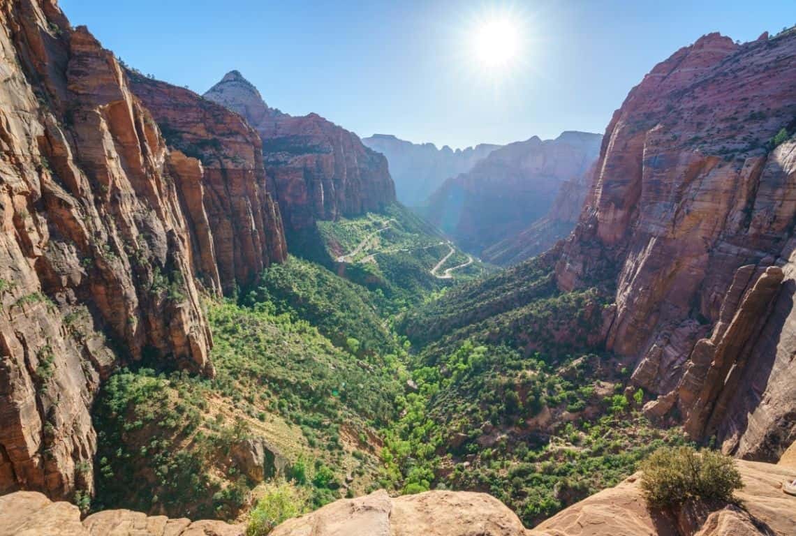 Canyon Overlook in Zion National Park