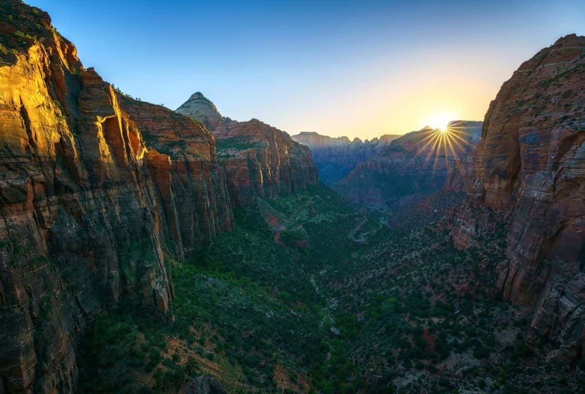 Canyon Overlook in Zion National Park