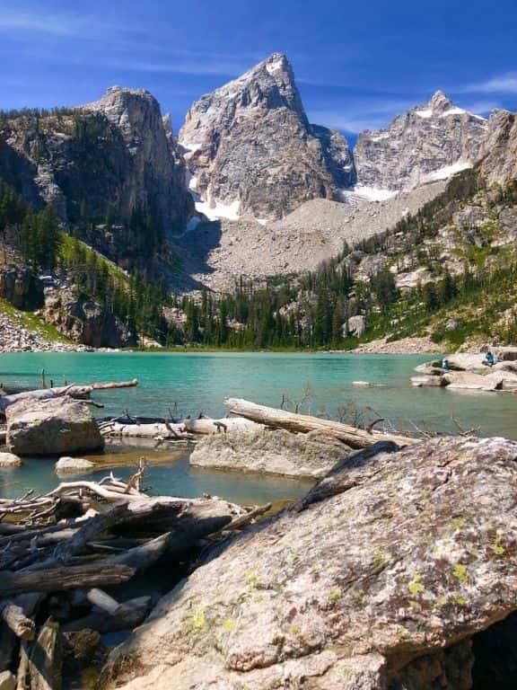 Delta Lake in Grand Teton