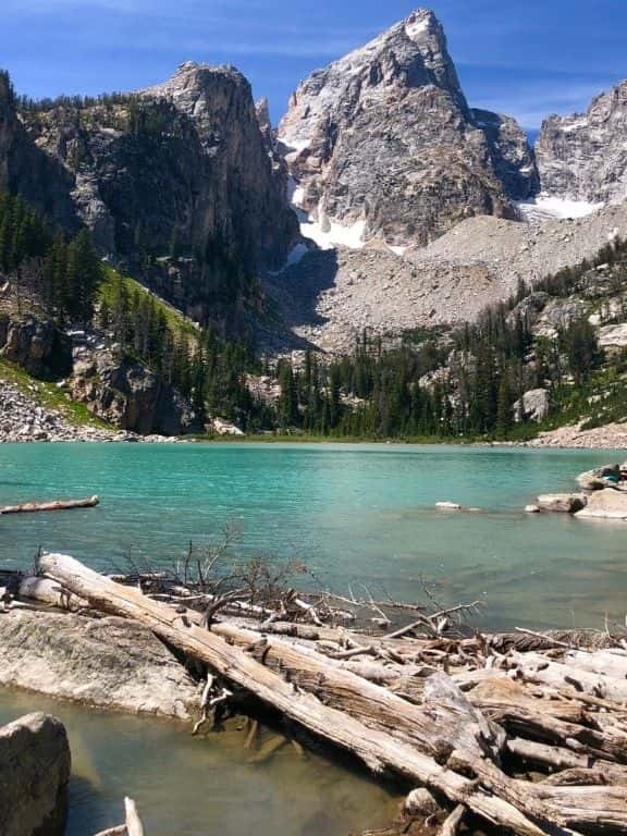 Delta Lake in Grand Teton