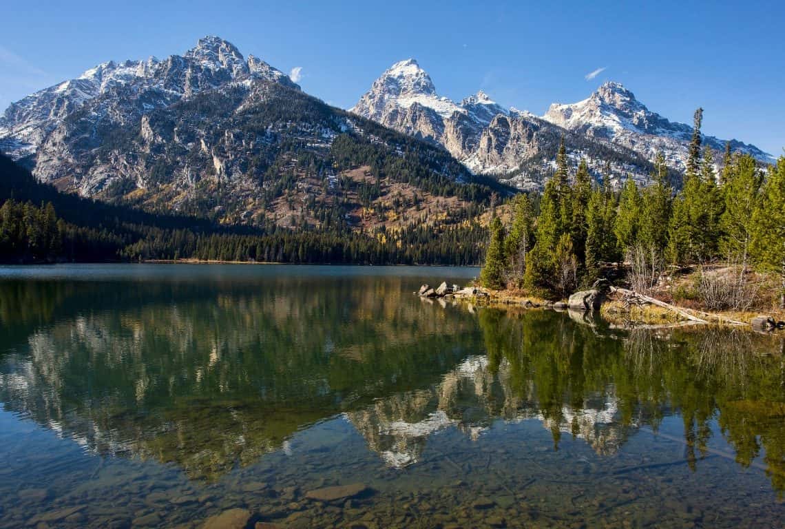 Taggart Lake in Grand Teton