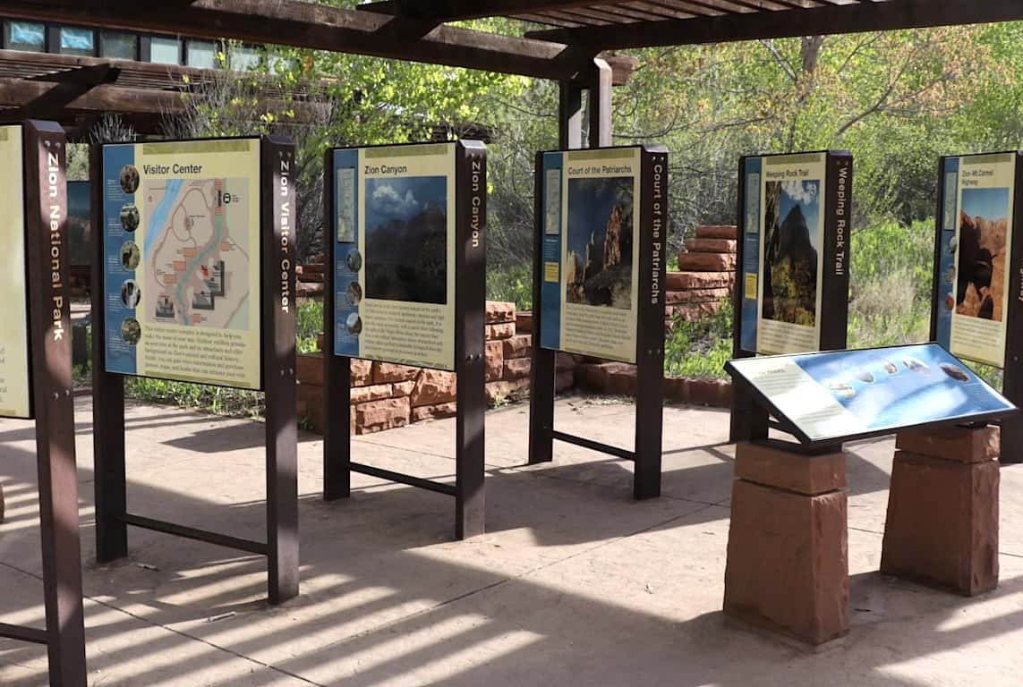 Visitor Center in Zion National Park