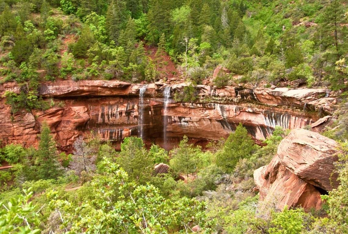 Emerald Pools Trail in Zion