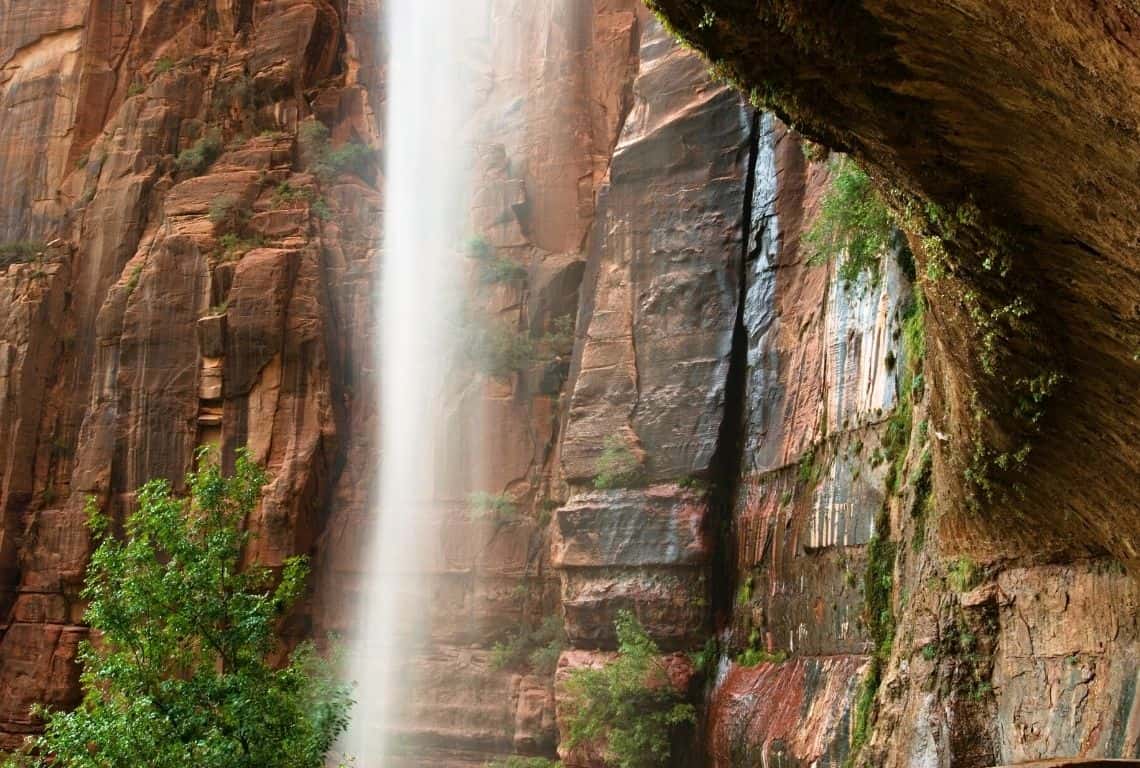 Weeping Rock Trail in Zion