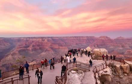 Sunset in Grand Canyon