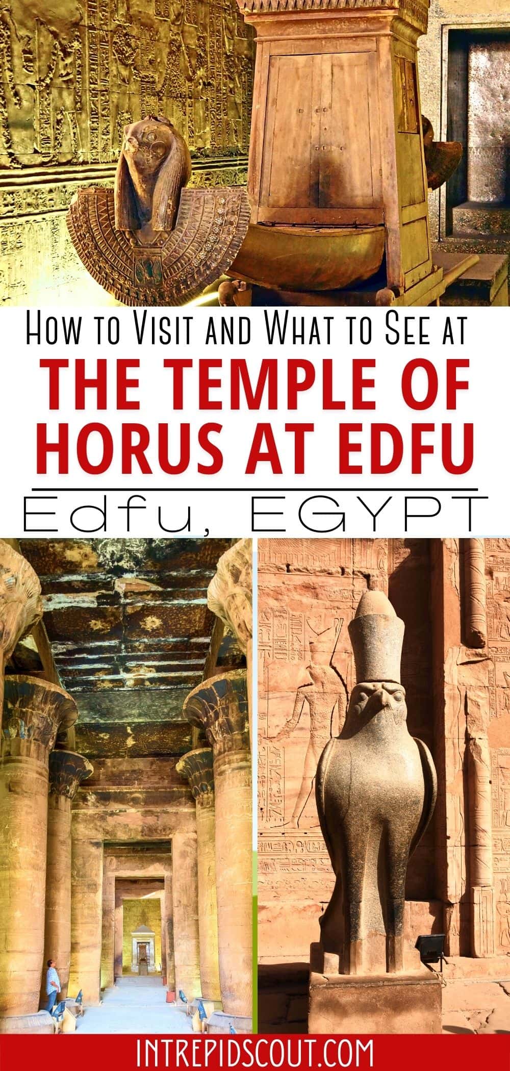 What to See at the Temple of Horus at Edfu What to See at the Temple of Horus at Edfu