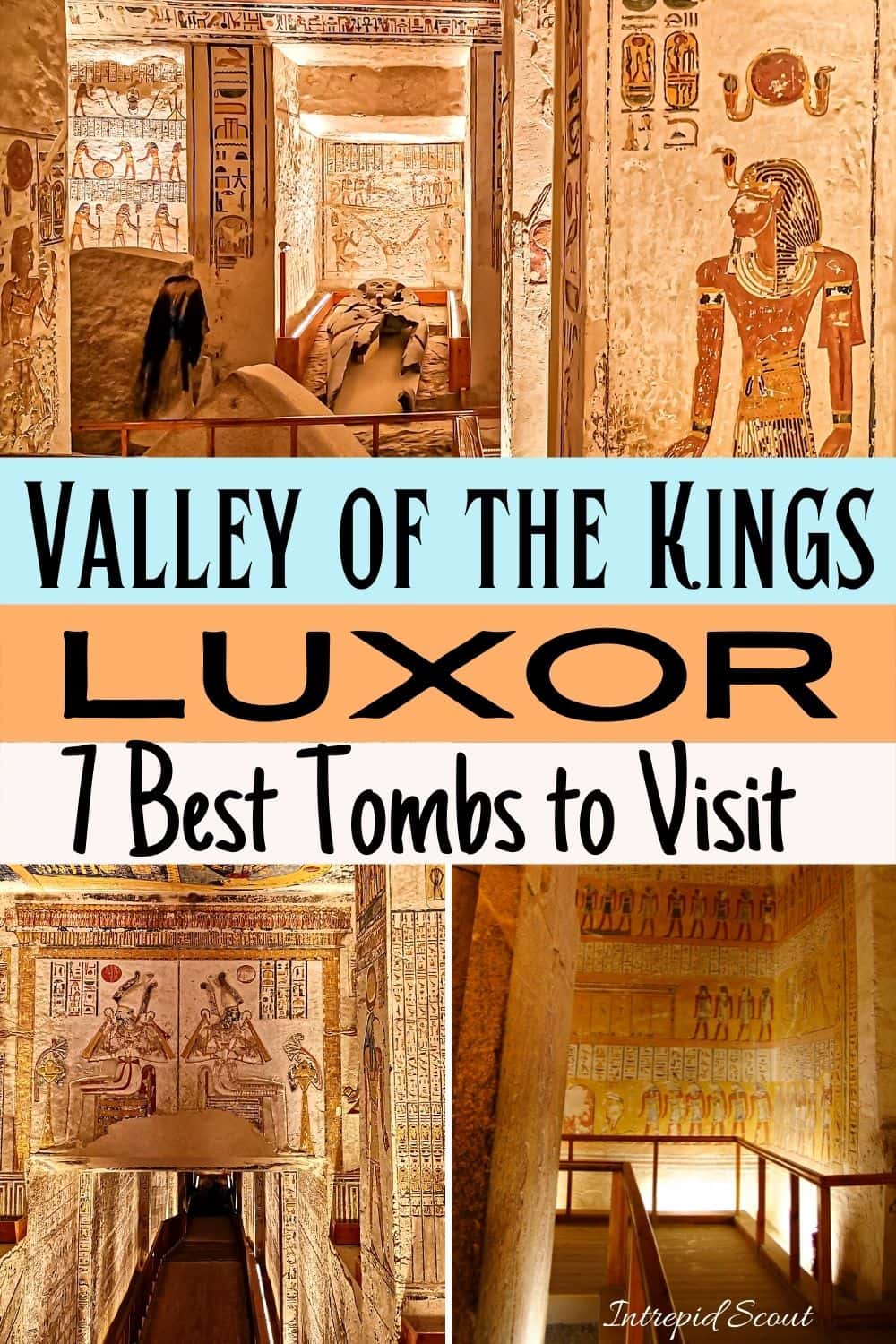 Best Tombs to Visit in Valley of the Kings Best Tombs to Visit in Valley of the Kings