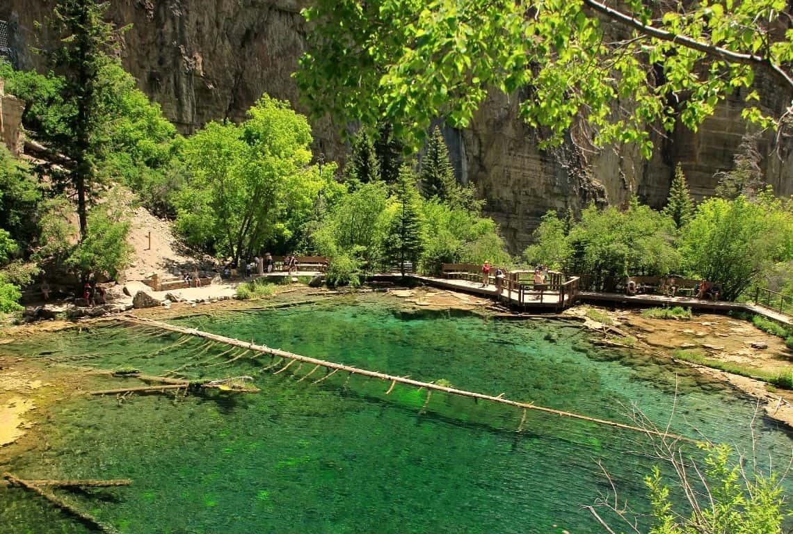 Hanging Lake in Glenwood Springs