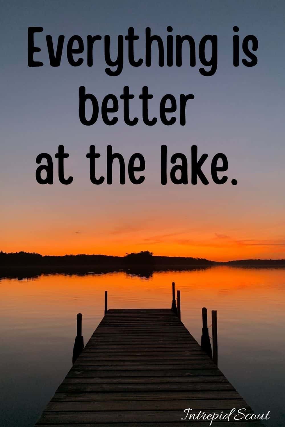 Lake Captions and Quotes for Instagram