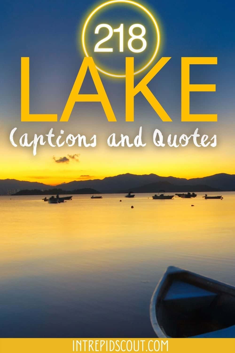 Lake Captions and Quotes for Instagram