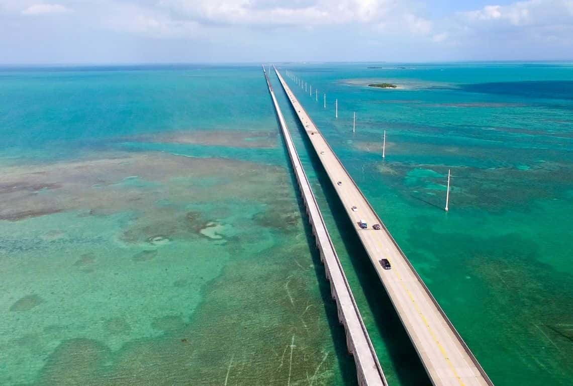 Seven Mile Bridge in Florida Keys