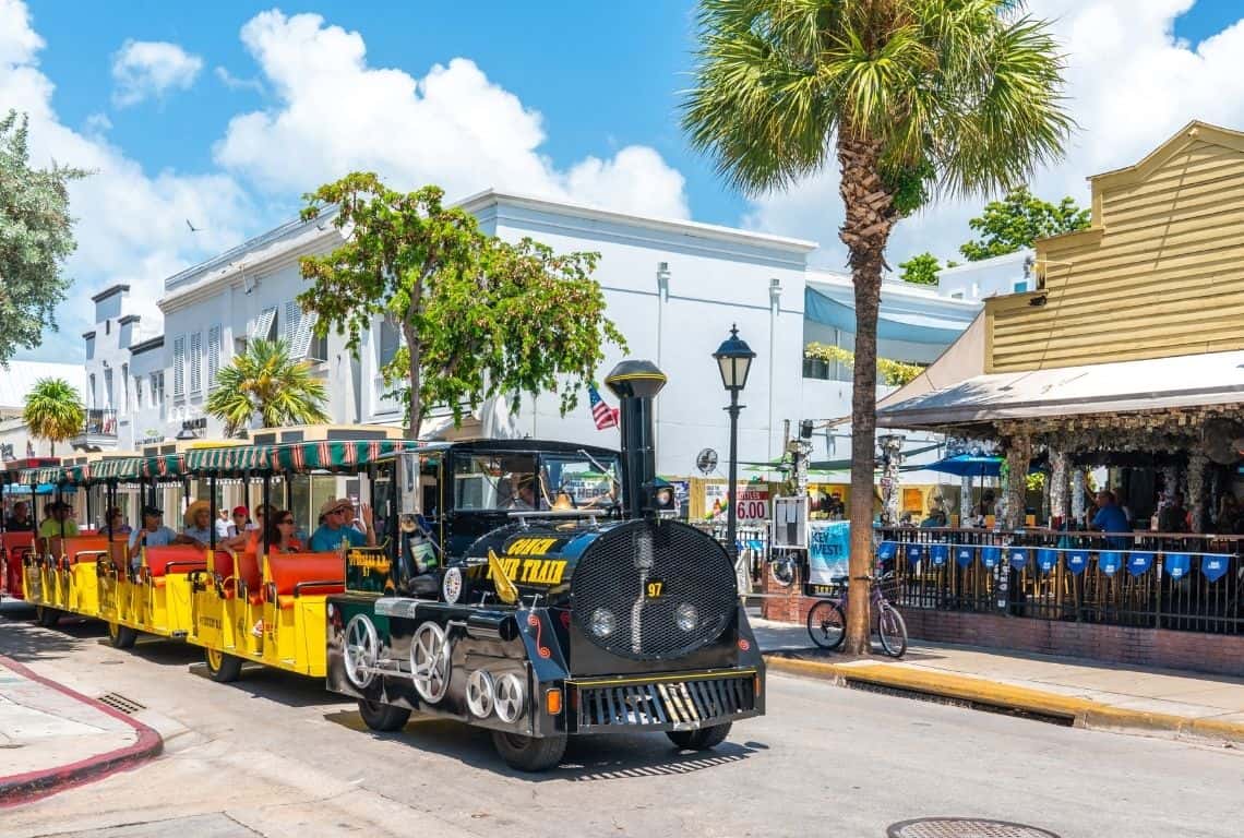 Hop-On Hop-off Conch Tour Train in Key West