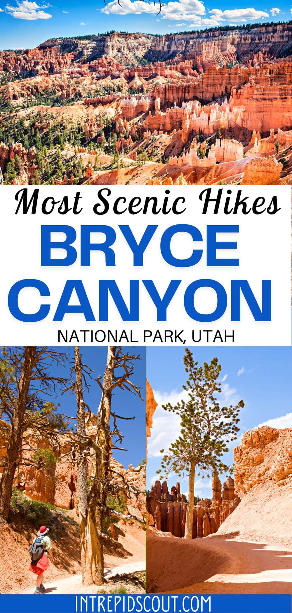 Most Scenic Hikes in Bryce Canyon