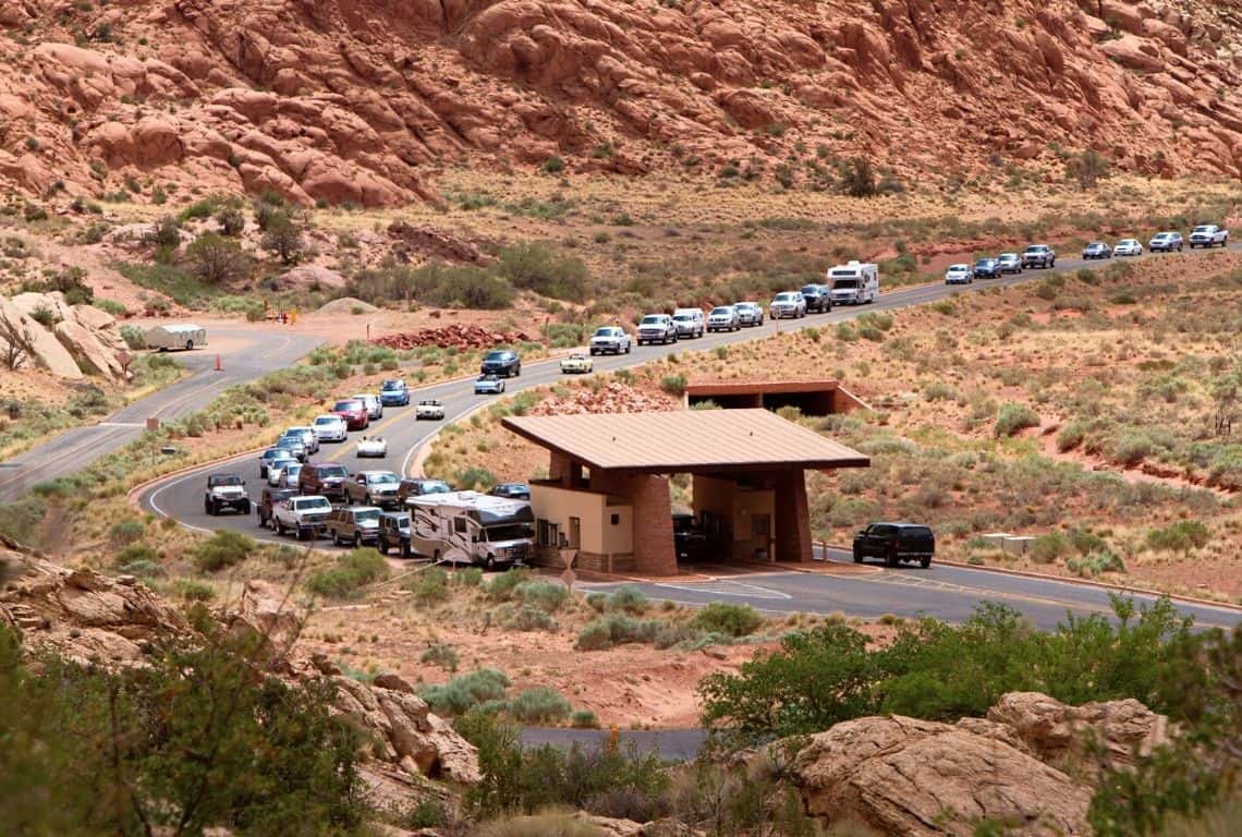 Scenic Drive in Arches