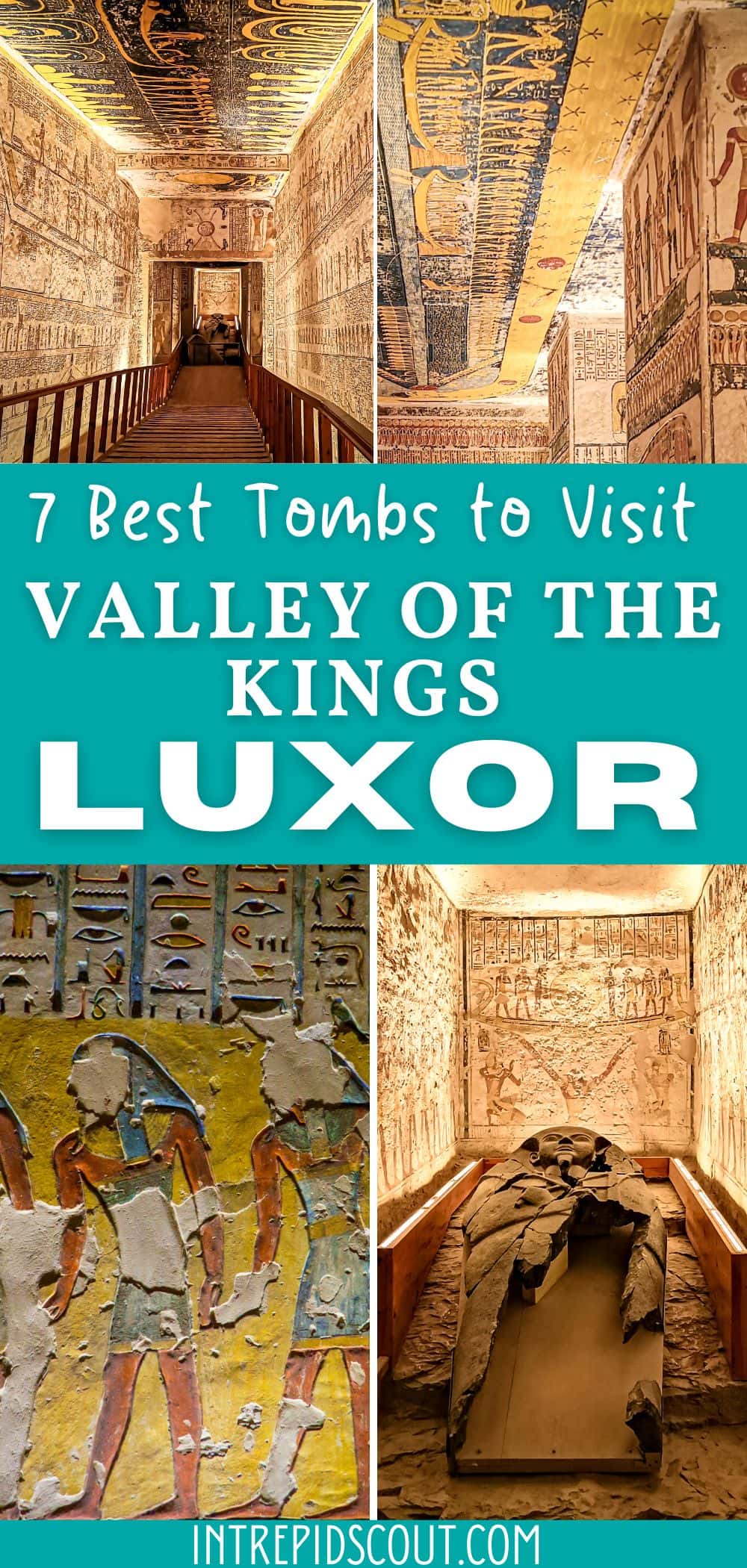 Best Tombs to Visit in Valley of the Kings Best Tombs to Visit in Valley of the Kings