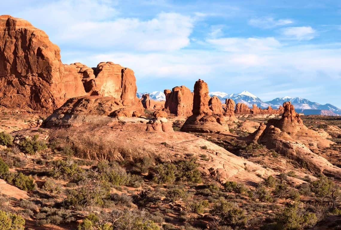 Garden of Eden in Arches National Park