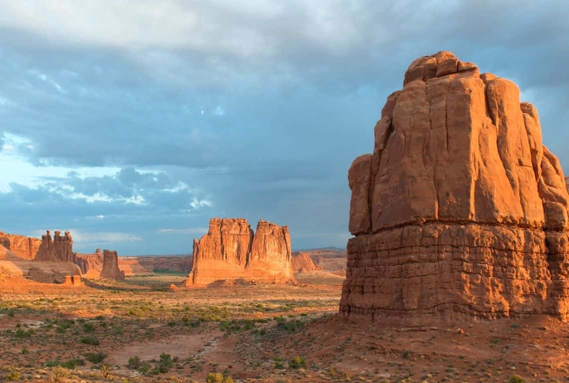 La Sal Mountains Viewpoint in Arches