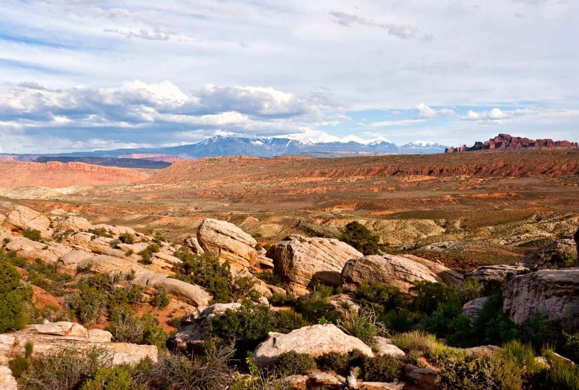 Panorama Point in Arches National Park