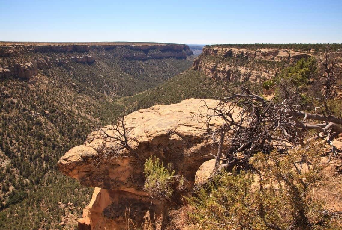 Soda Canyon in Mesa Verde National Park