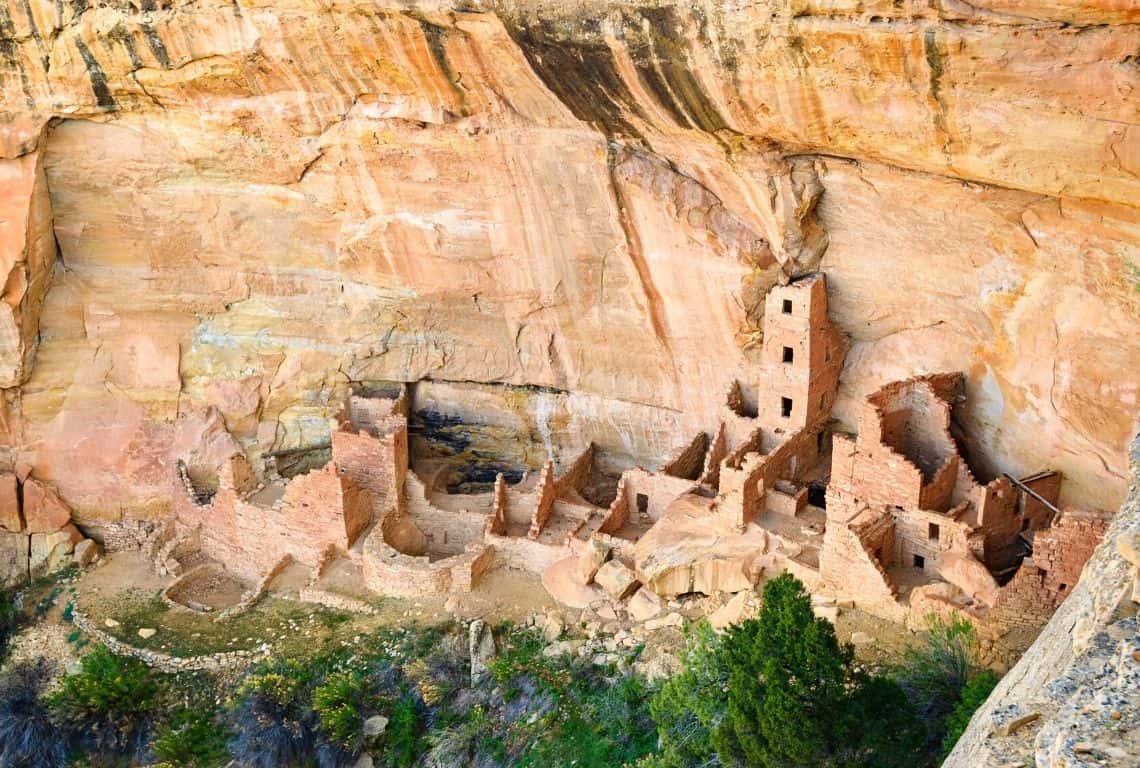 Square Tower House in Mesa Verde