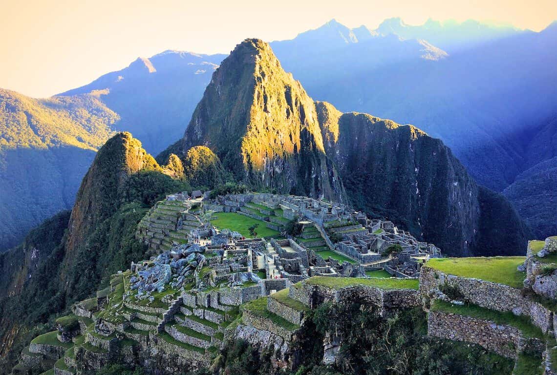 Sunrise at Machu Picchu