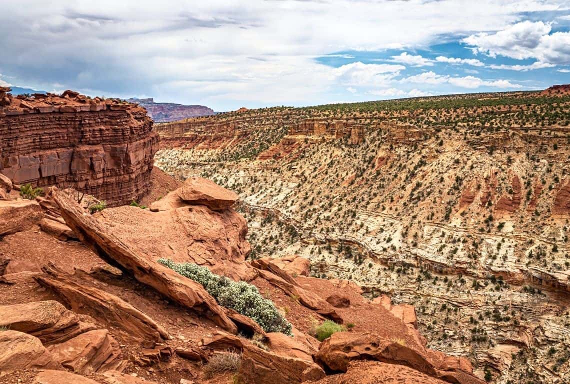 Scenic Drive in Capitol Reef