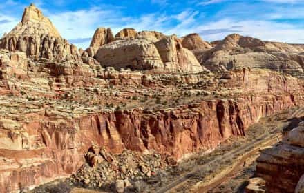 Scenic Drive in Capitol Reef