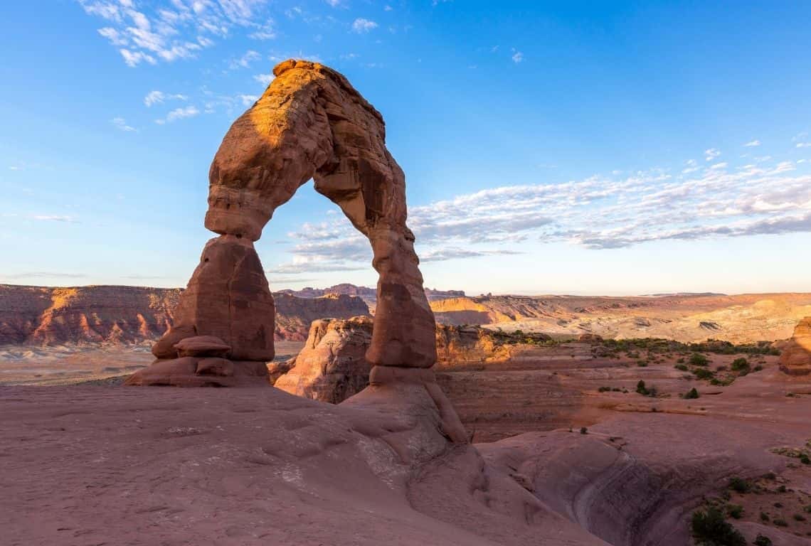 First Visit to Arches National Park Delicate Arch