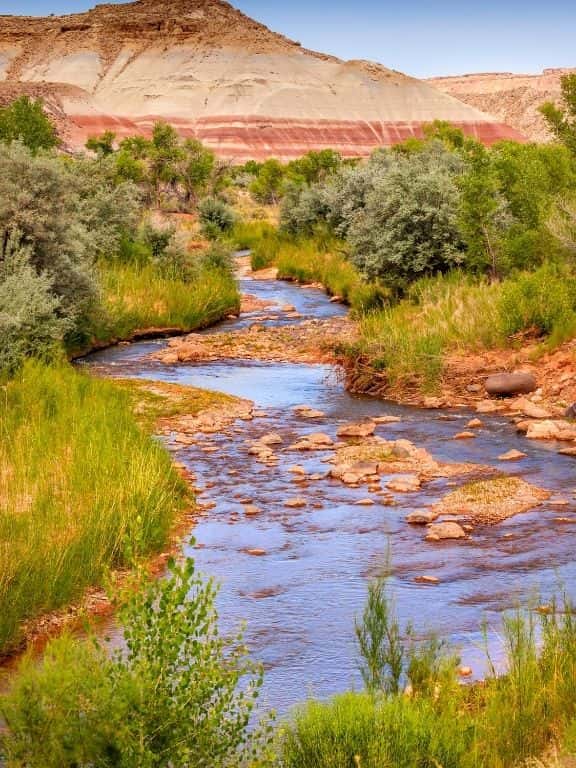 Fremont River Trail in Capitol Reef