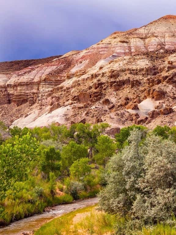 Fremont River Trail in Capitol Reef