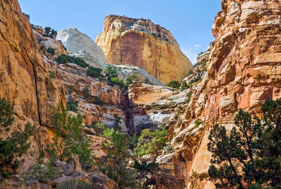 Scenic Drive in Capitol Reef