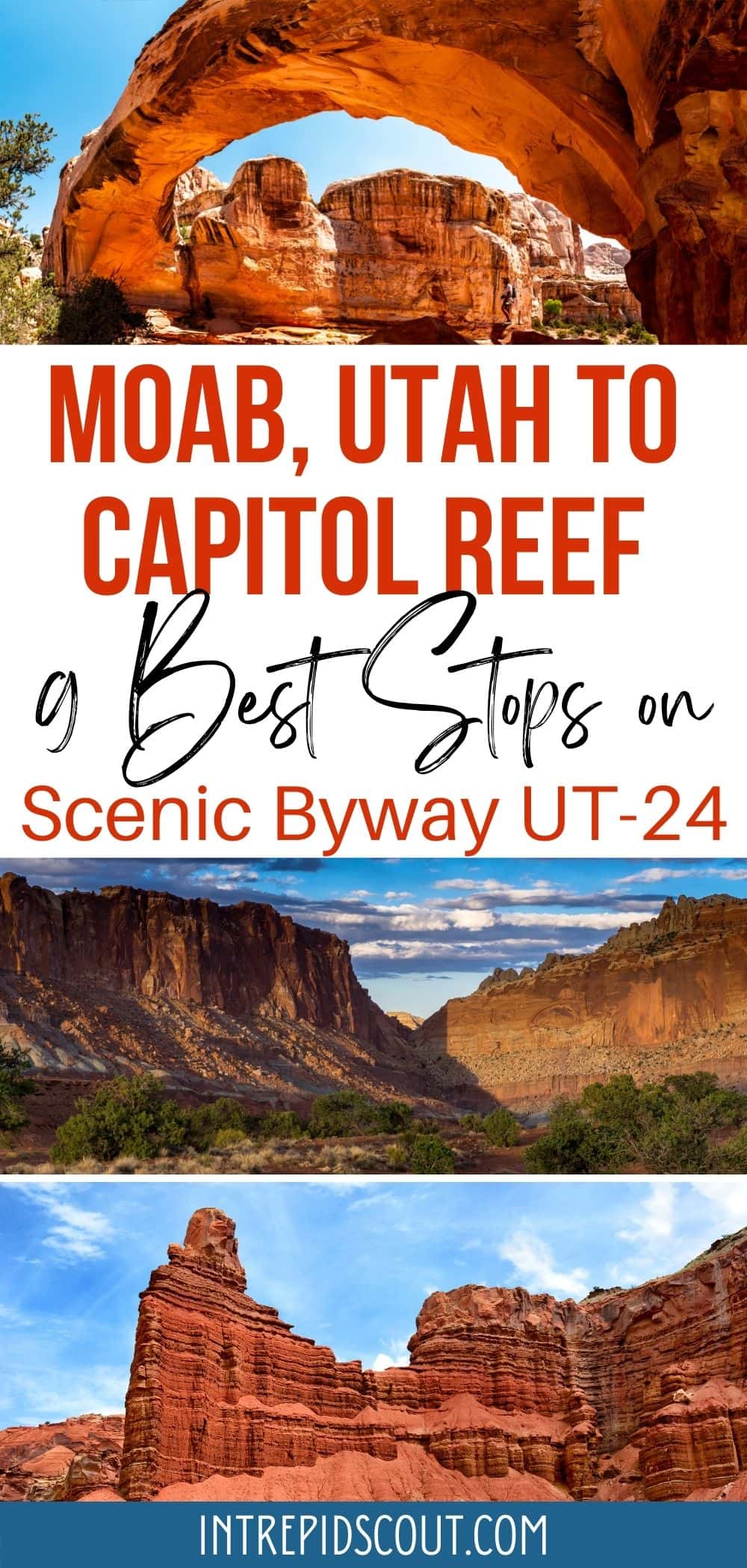 Moab to Capitol Reef Moab to Capitol Reef