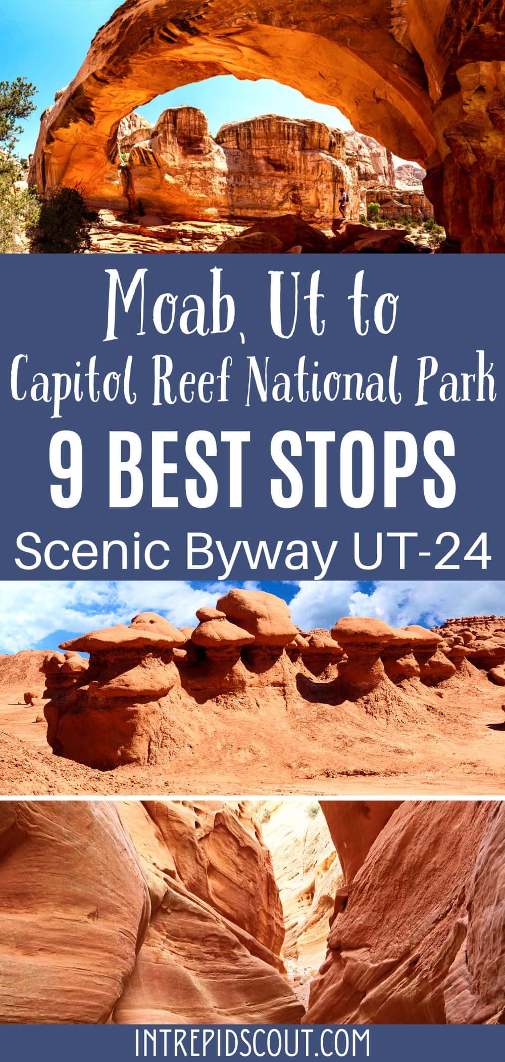 Moab to Capitol Reef