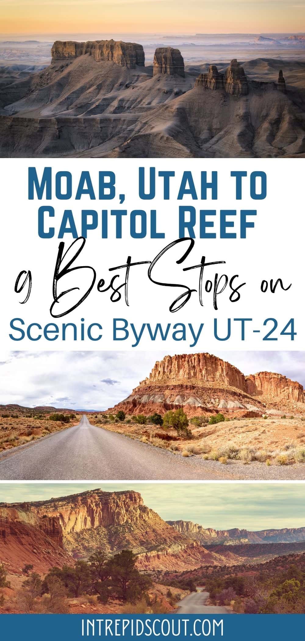 Moab to Capitol Reef Moab to Capitol Reef