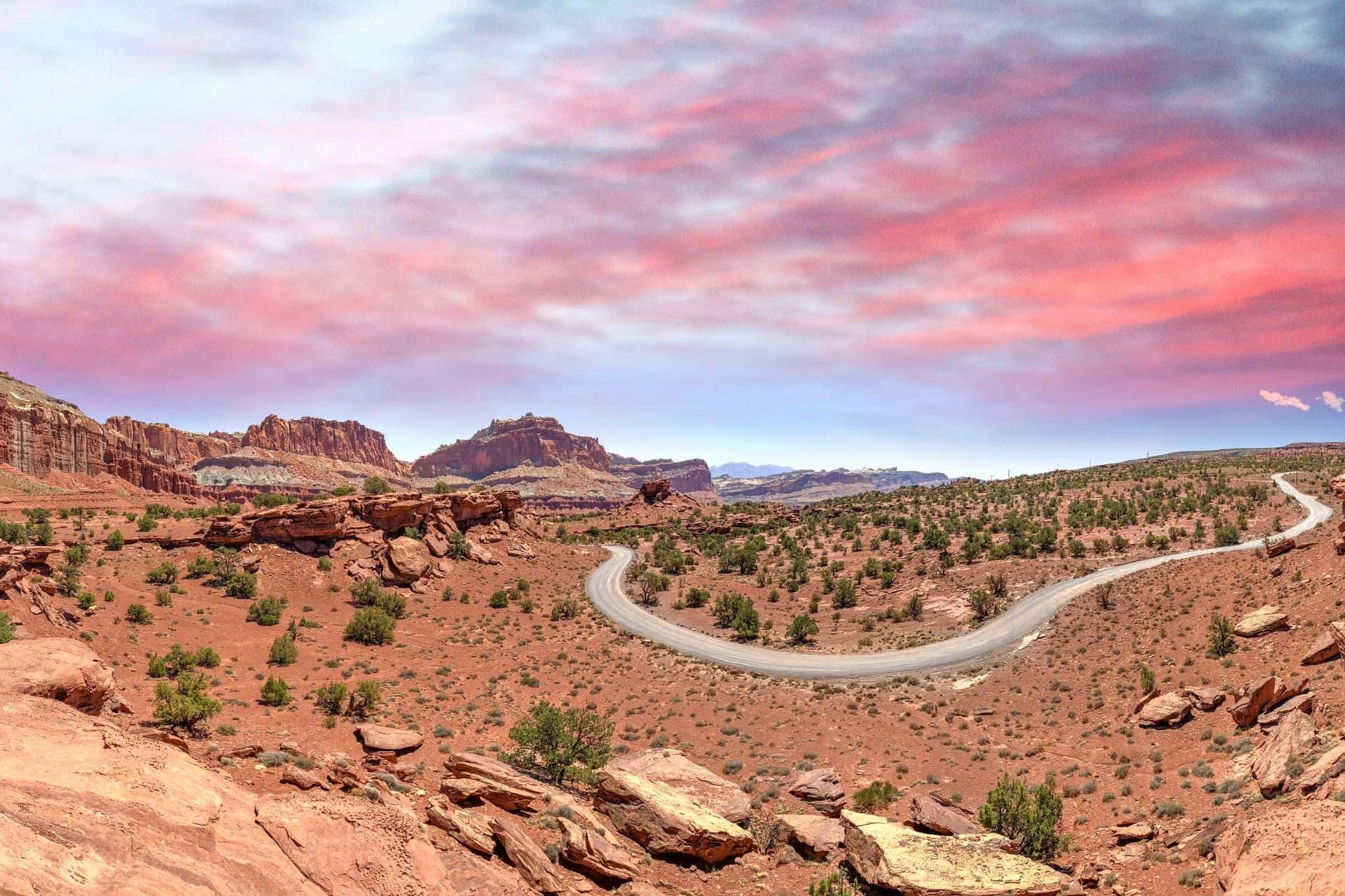 Panorama Point in Capitol Reef