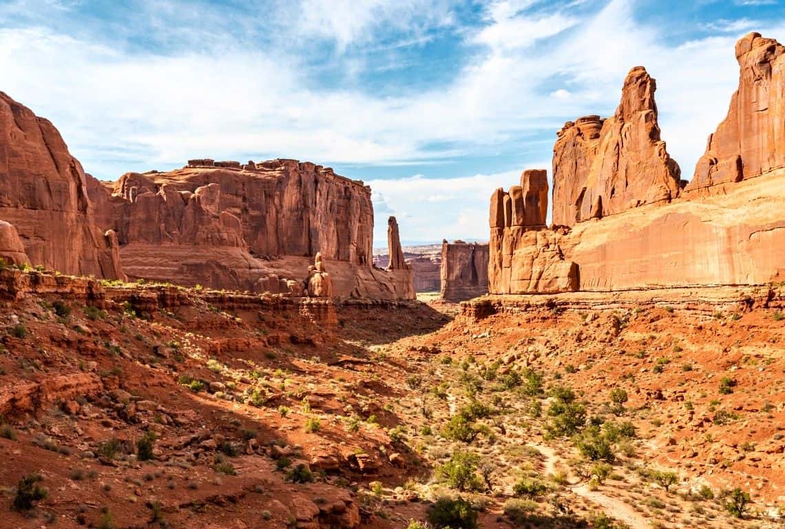 Park Avenue Viewpoint in Arches