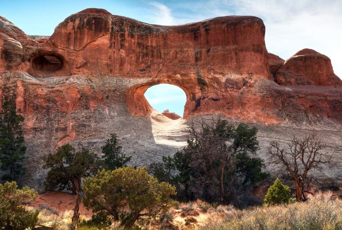 First Visit to Arches National Park Tunnel Arch
