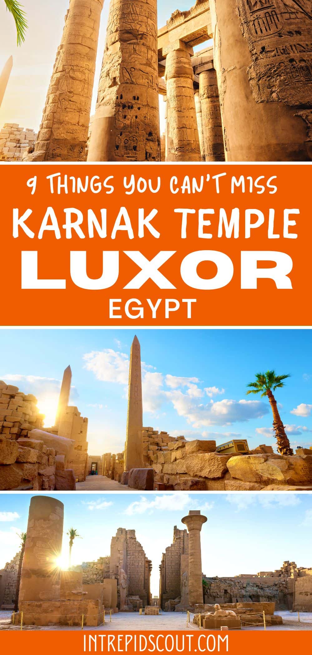 What to See at Karnak Temple in Luxor