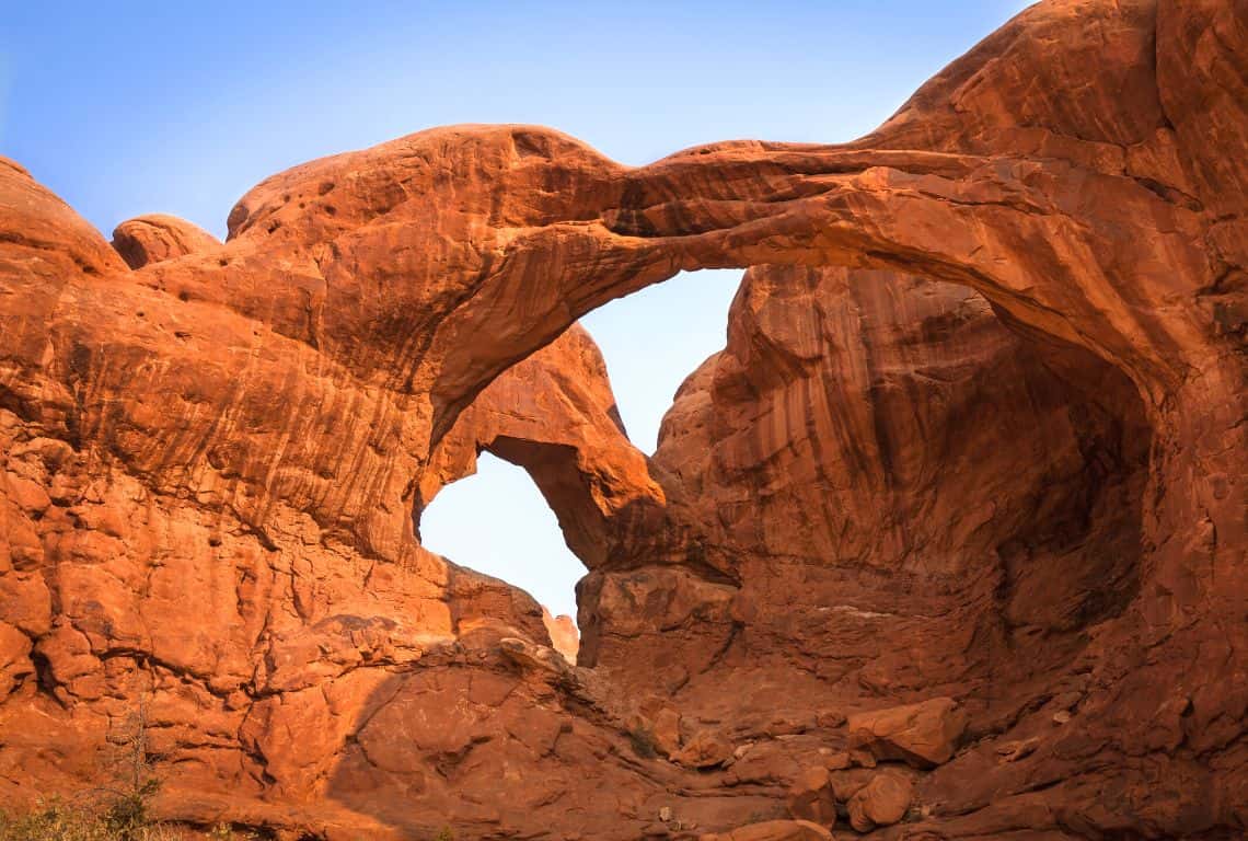 Double Arch in Arches National Park