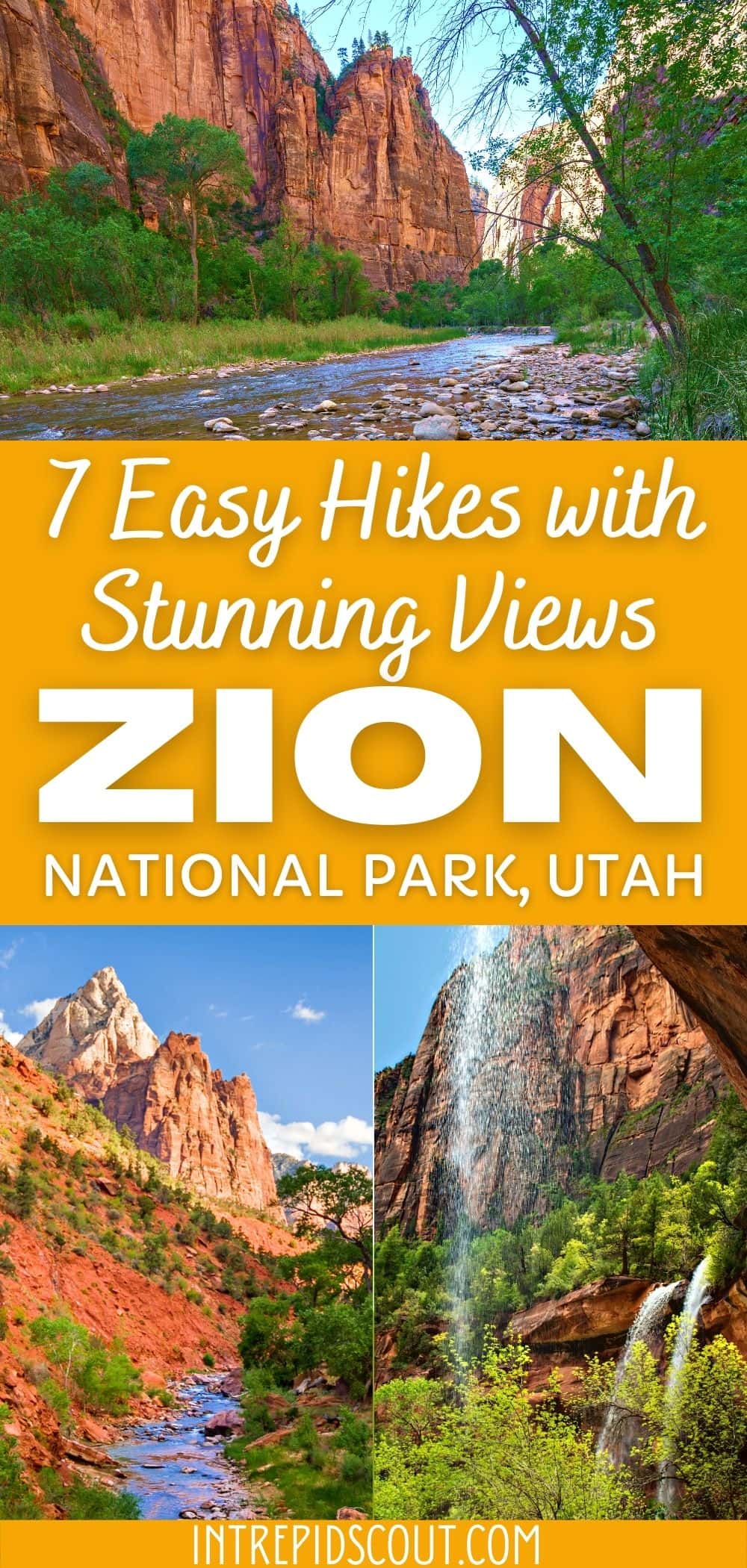 Easy Hikes in Zion