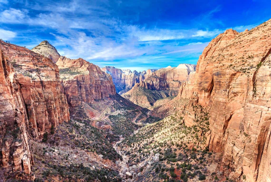 Observation Point Trail in Zion
